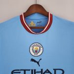 Manchester City  maillot Domicile  manche longue 2022/23