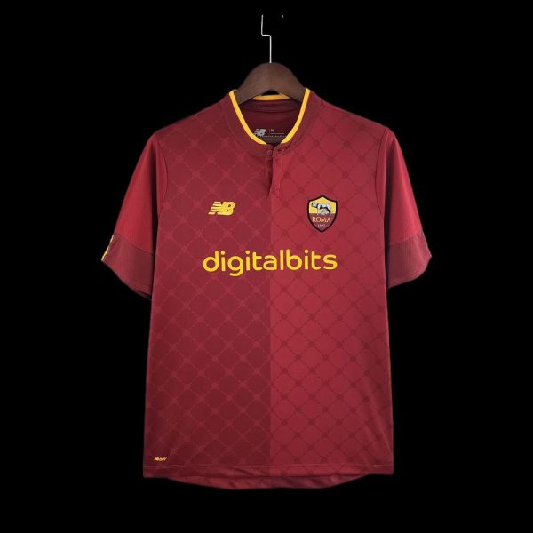 As roma maillot domicile 2022/23