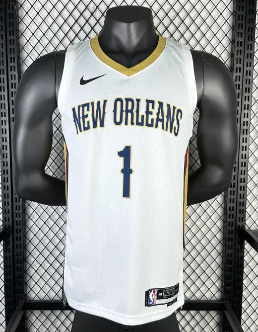 Maillot new orleans pelicans williamson 1 nba basket 2023 2024