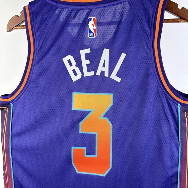 Maillot phoenix suns  beal 3 nba basket 2023 2024