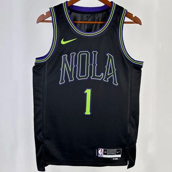 Maillot nouvelle orléans pelicans 1 williamson nba basket