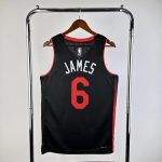 Maillot Miami Heat JAMES 6 NBA Basket 2023 2024