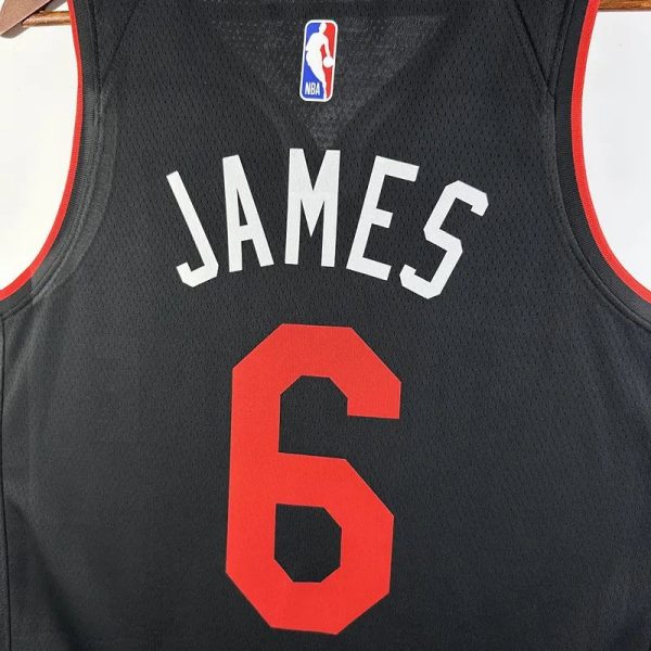 Maillot miami heat james 6 nba basket 2023 2024