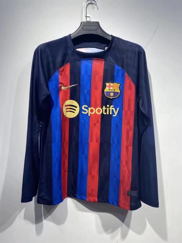 Maillot fc barcelone  2022/23 manches longues