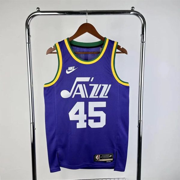 Maillot utah jazz mitchell 45 nba basket 2023 2024