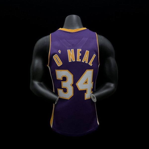 Maillot los angeles lakers  o'neal 34 nba basket