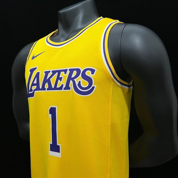 Maillot los angeles lakers russell 1 nba basket