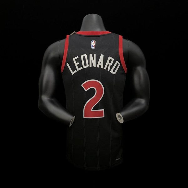 Maillot toronto raptors leonard 2 nba basket