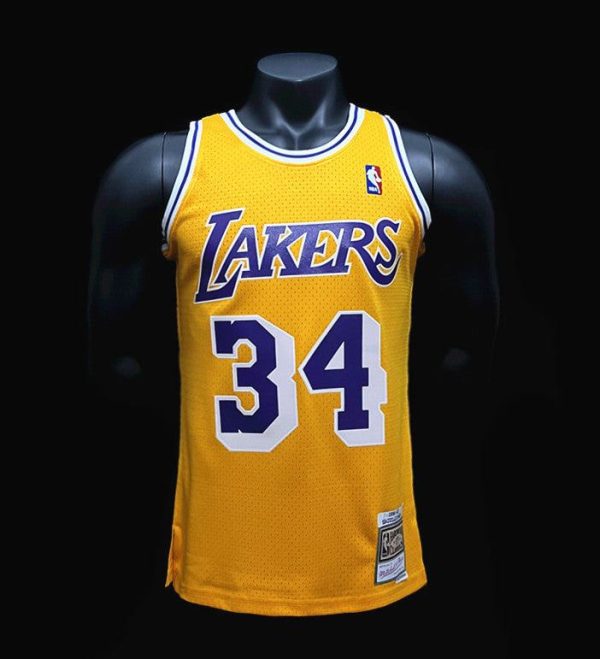 Maillot los angeles lakers o'neal34 nba basket