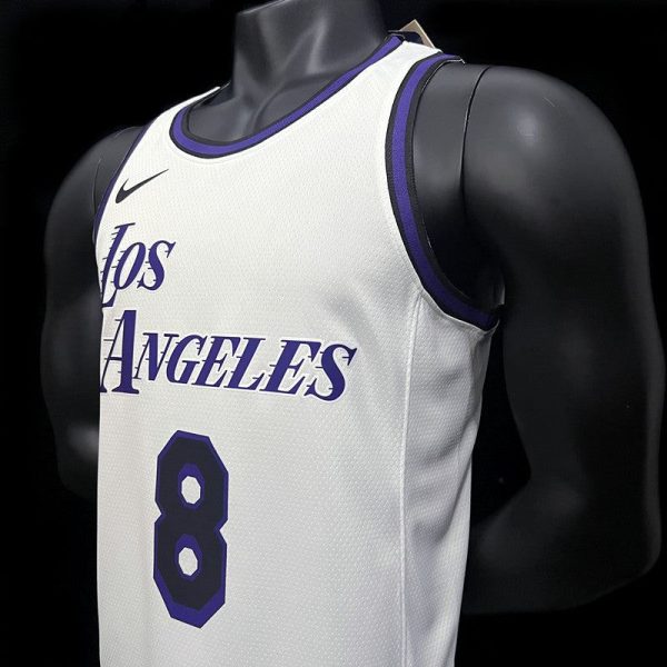 Maillot los angeles lakers bryant8 nba basket