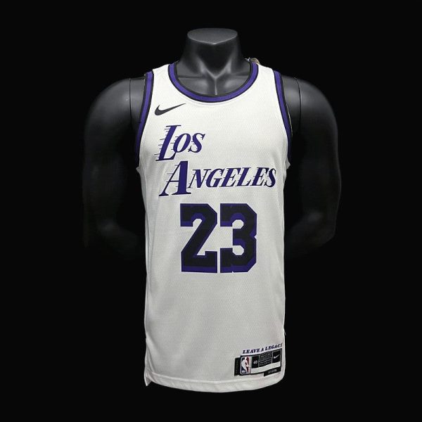 Maillot los angeles lakers james 23 nba basket