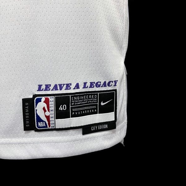 Maillot los angeles lakers james 23 nba basket