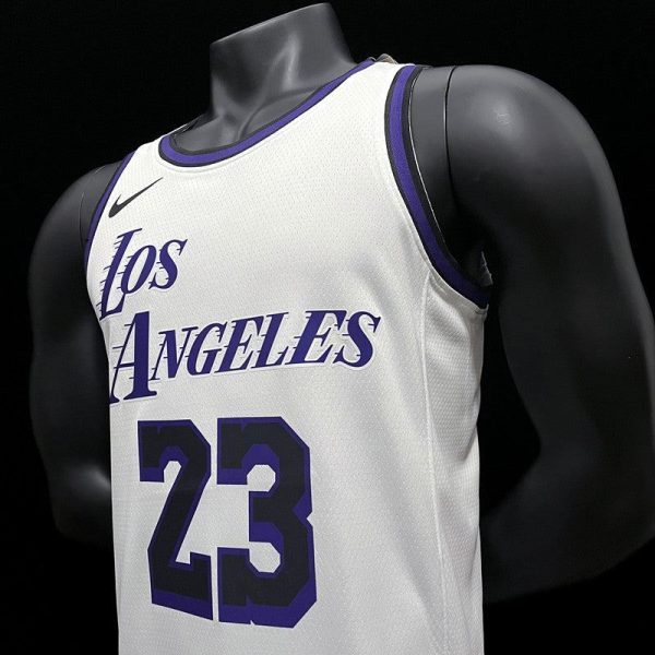 Maillot los angeles lakers james 23 nba basket