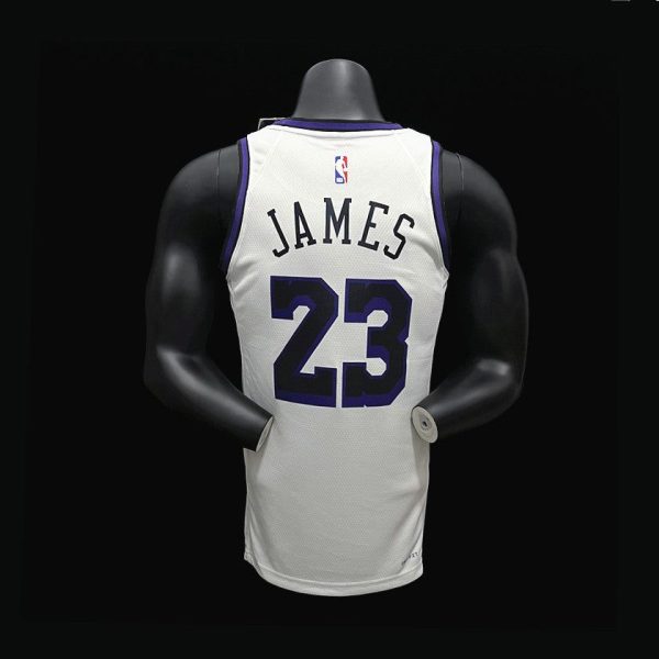 Maillot los angeles lakers james 23 nba basket