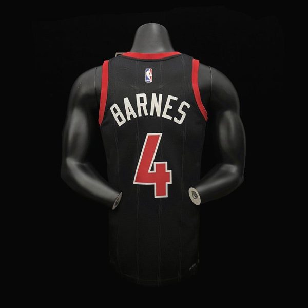 Maillot toronto raptors barnes 4 nba basket