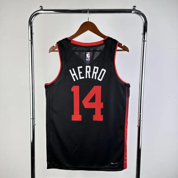 Maillot miami heat herro 14 nba basket 2023 2024