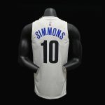 Brooklyn Nets Simmons 10 NBA Basketball Jersey