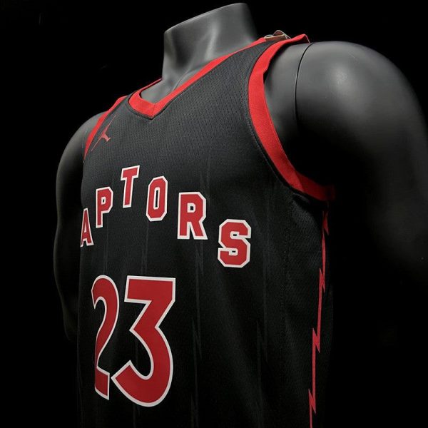 Maillot toronto raptors vanvleet 23 nba basket