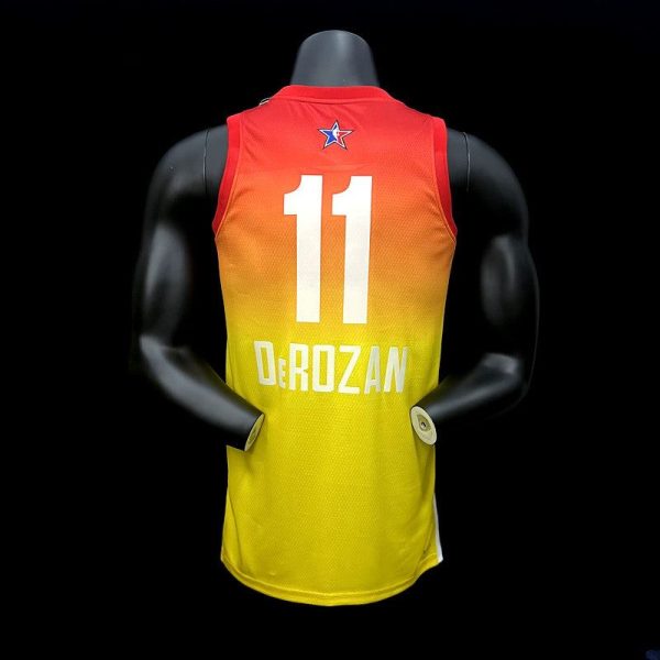 Maillot all-star derozan 11 nba basket