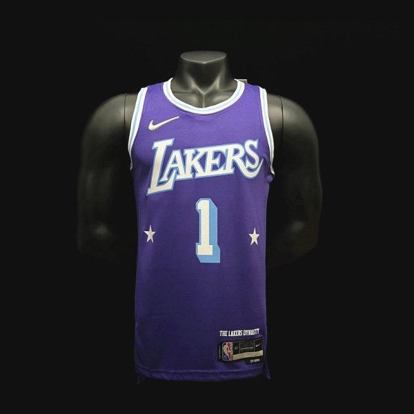 Maillot los angeles lakers russell 1 nba basket