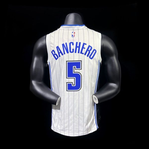 Maillot orlando magic 5 banchero nba basket