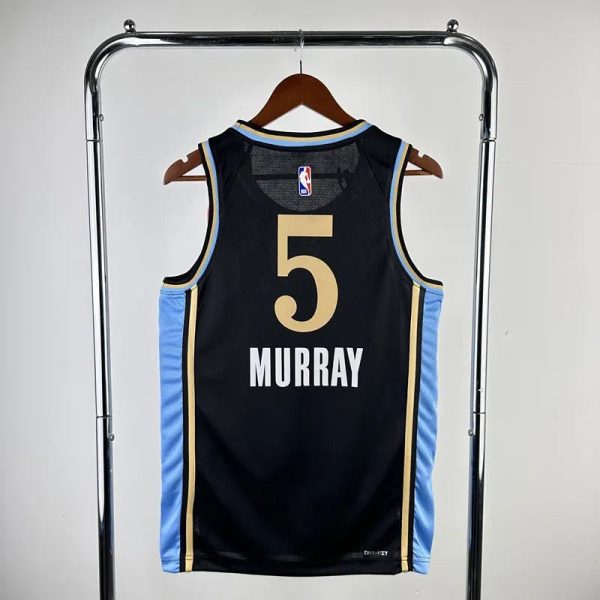 Maillot atlanta hawks  5 murray nba basket