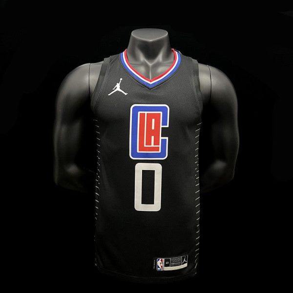 Maillot los angeles clippers 0 westbrook nba basket