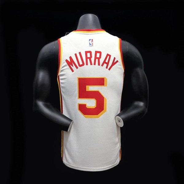 Maillot batlanta hawks  5 murray nba basket