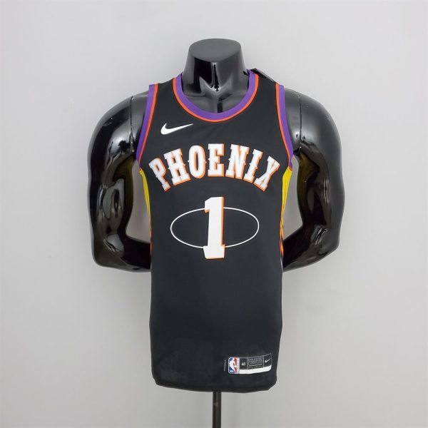 Maillot phoenix suns 1 booker  nba basket