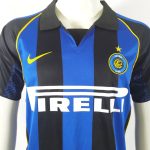 Camisa retrô do Inter de Milão 2001 2002