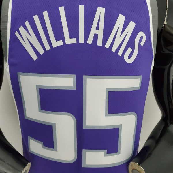 Maillot sacramento kings 55 williams nba basket