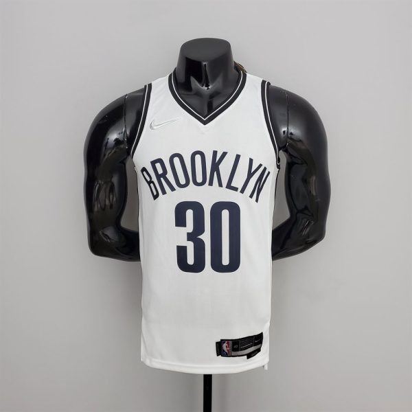 Maillot brooklyn nets 30 curry nba basket