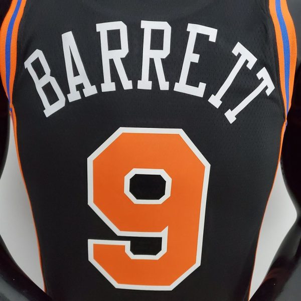 Maillot new york knicks 9 barrett nba basket