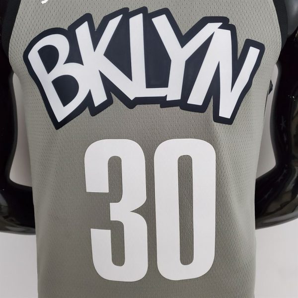 Maillot brooklyn nets 30 curry nba basket