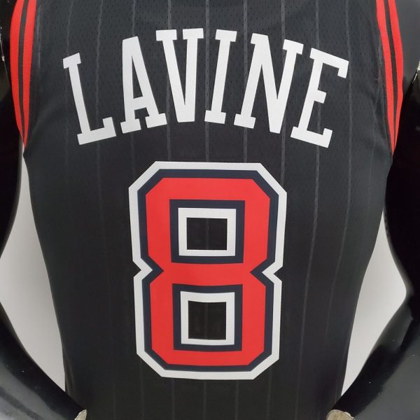 Maillot chicago bulls 8 lavine nba basket