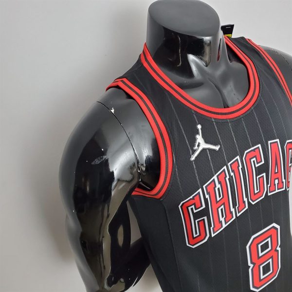 Maillot chicago bulls 8 lavine nba basket