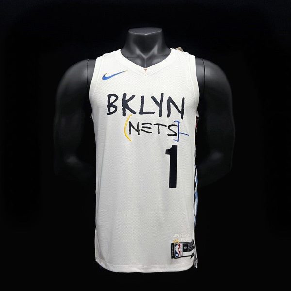 Maillot brooklyn nets 1 bridges nba basket