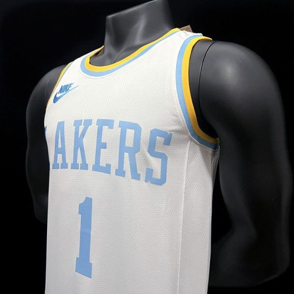 Maillot los angeles lakers 1 russell nba basket