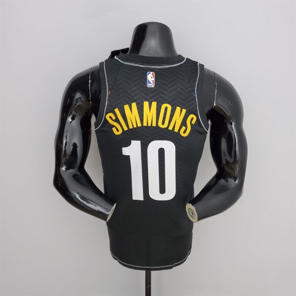 Maillot brooklyn nets  10 simmons nba basket