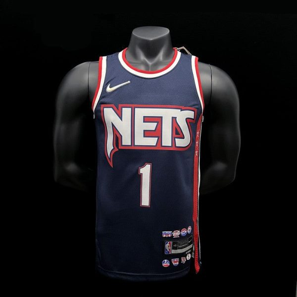 Maillot brooklyn nets 1 bridges  nba basket