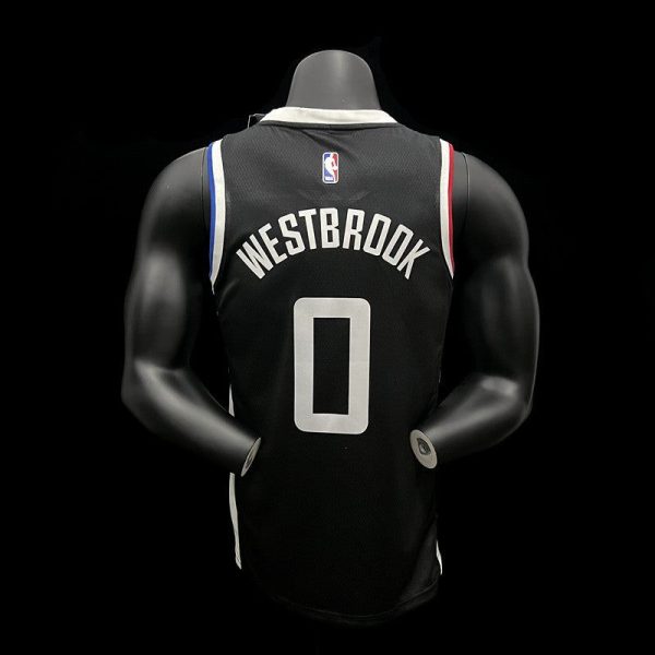 Maillot los angeles clippers 0 westbrook nba basket