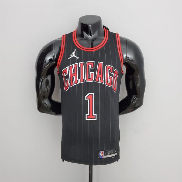 Maillot chicago bulls 1 rose nba basket