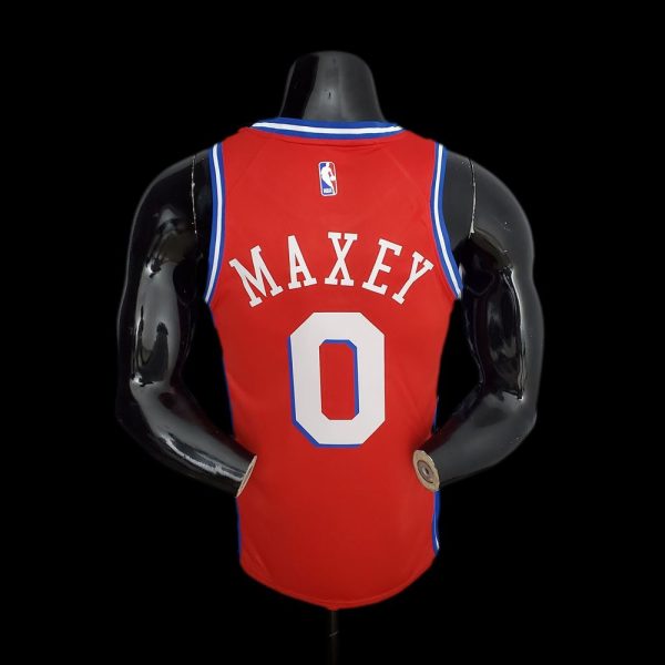 Maillot philadelphia 76ers 0 maxey nba basket