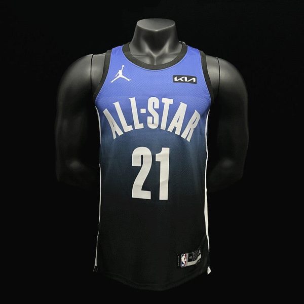 Maillot all star 21 embiid nba basket