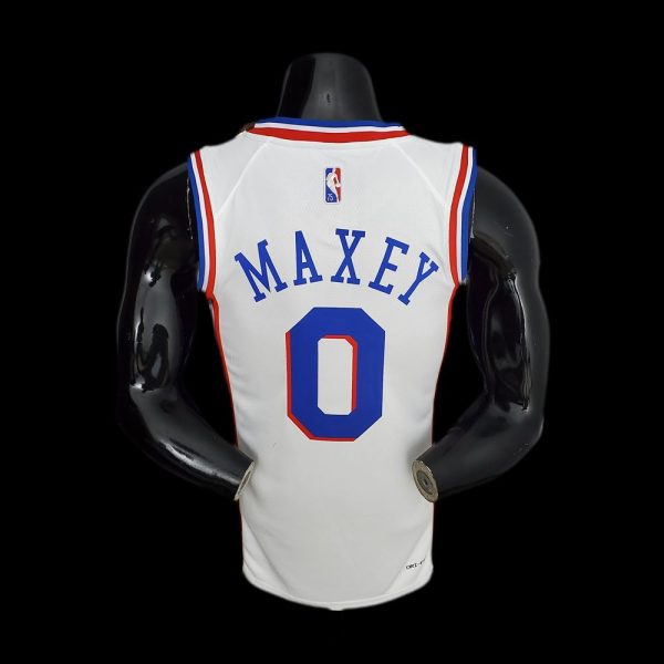 Maillot philadelphia 76ers 0 maxey nba basket