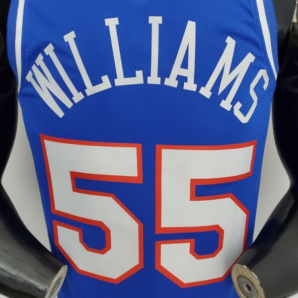 Maillot sacramento kings 55 williams nba basket