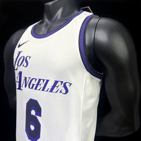 Maillot los angeles lakers  james 6 nba basket