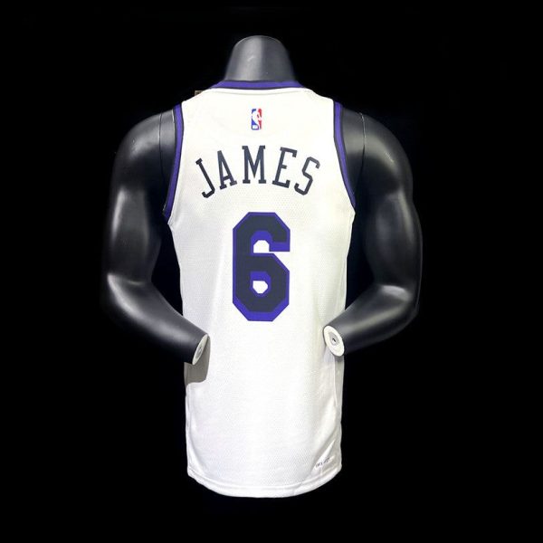 Maillot los angeles lakers  james 6 nba basket