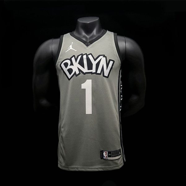 Maillot brooklyn nets 1 bridges nba basket