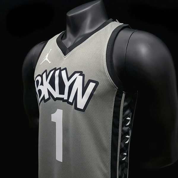 Maillot brooklyn nets 1 bridges nba basket